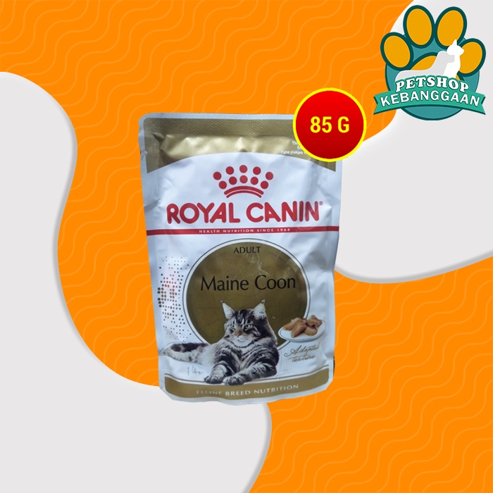 Makanan Kucing Wet Cat Food Royal Canin mainecoone Sachet pouch 85 GR