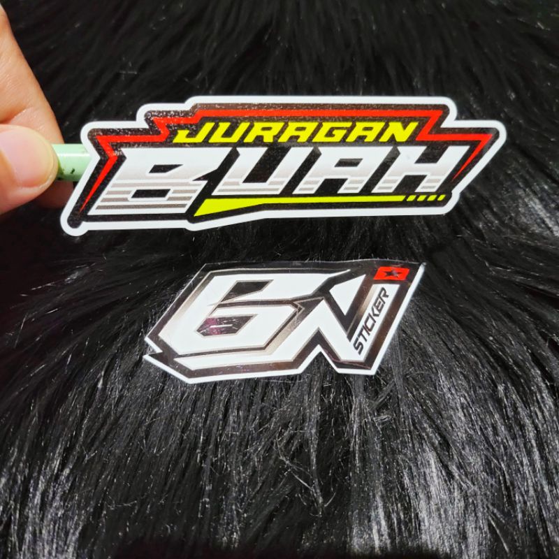 stiker viral stiker kata2 juragan buah