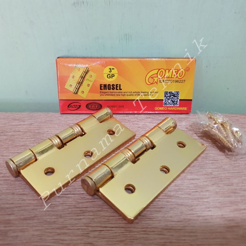 Engsel Gomeo 3" Engsel Jendela 3"