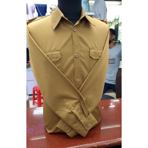 seragam Pemda laki baju dinas PNS PDH  kemeja azkia