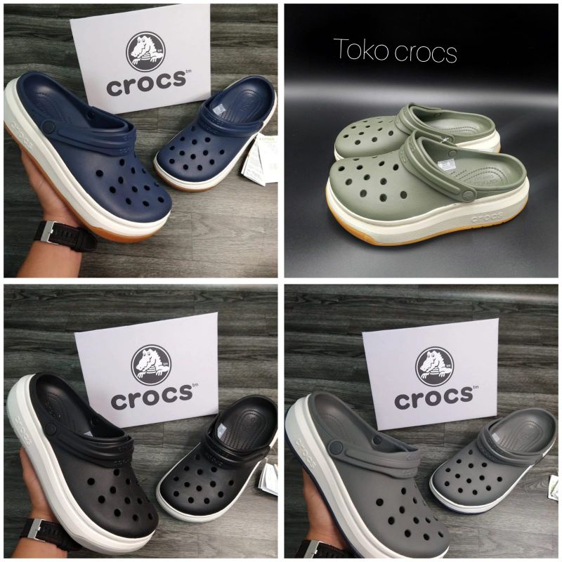 Crocs Band Full force / Sandal Crocs pria wanita / Sandal CrocsBand Full force unisex / full force crocs unisex
