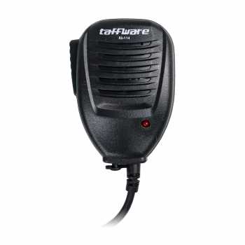Speaker Microphone Push To Talk PTT for Walkie Talkie - Black