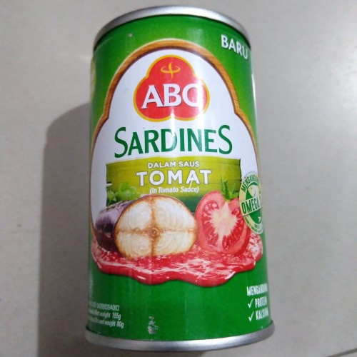 

ABC Sardines / Sarden makanan kaleng sauce tomat 155gram