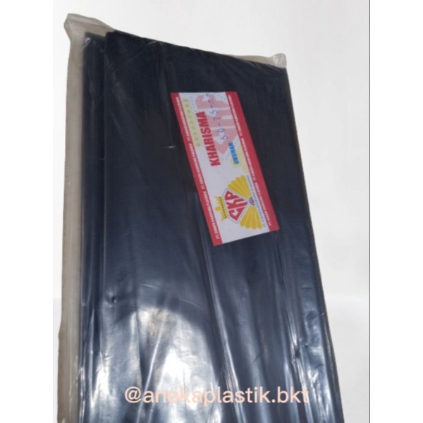 PLASTIK SAMPAH HITAM KHARISMA/KANTONG PLASTIK SAMPAH KARUNGAN