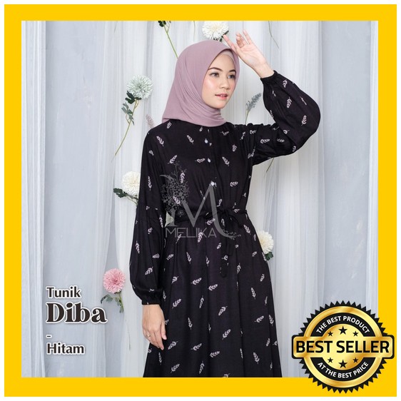 Tunik Toyobo Tiana Ld 140 Super Jumbo Big Size Atasan Wanita Polos Lengan Panjang Fashion Wanita Zr 