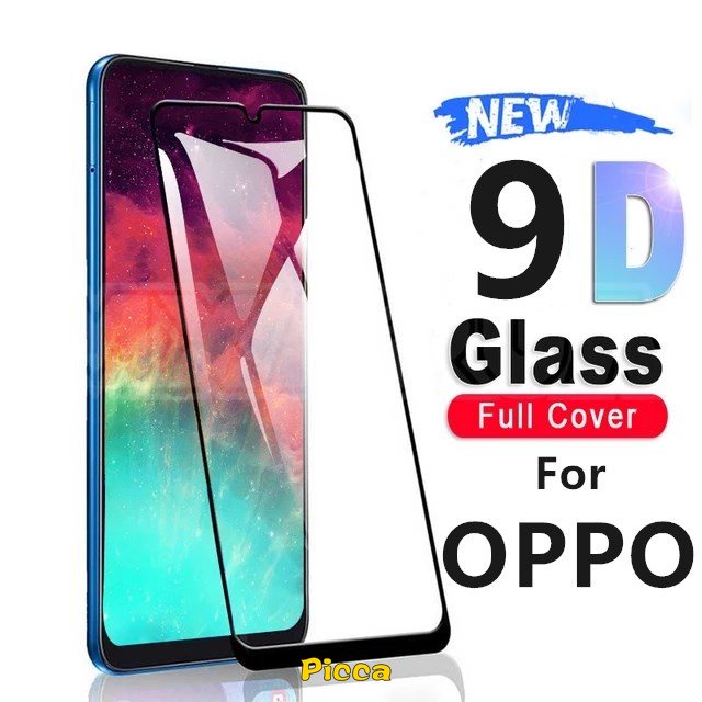 Pelindung Layar Tempered Glass Untuk OPPO A15 A16 A95 A57 A74 A12 A54 A37 A1K A3S A77 A5S A7 F11 A11K A53 A33 A5 A9 A31 A92 A52 A72 A11 F9 Reno 7 4F 6d 9z 4d Cover Penutup Mesin Cuci