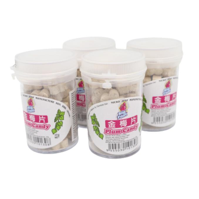 

BISA COD BIG FOOT PLUM CANDY / PERMEN PLUM MANIS 30 gr /PERMEN LUNAK/PERMEN VIRAL/PERMEN MILO/PERMEN YUPI/PERMEN JADUL/PERMEN KARET