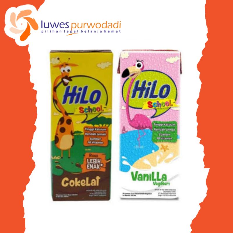 

Hilo School 200ml (Susu Kotak)