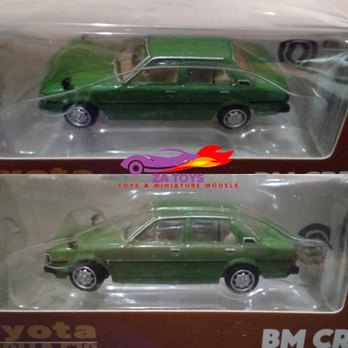 Diecast Toyota Corolla DX E70 Hijau RHD by BM Creation Skala 1:64 NUSEL
