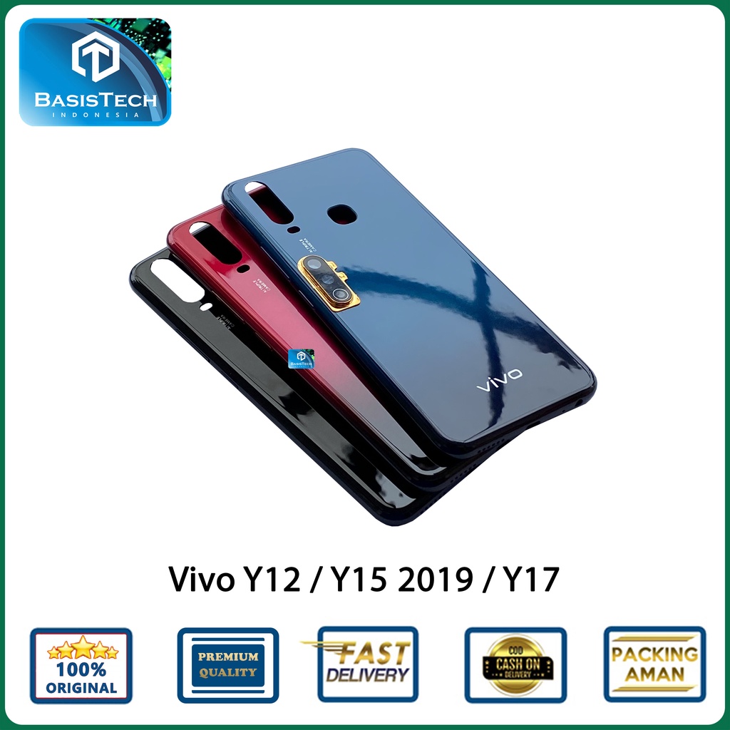 BACK COVER BACKDOOR VIVO Y12 Y15 Y17 2019 - BASISTECH ORIGINAL QUALITY