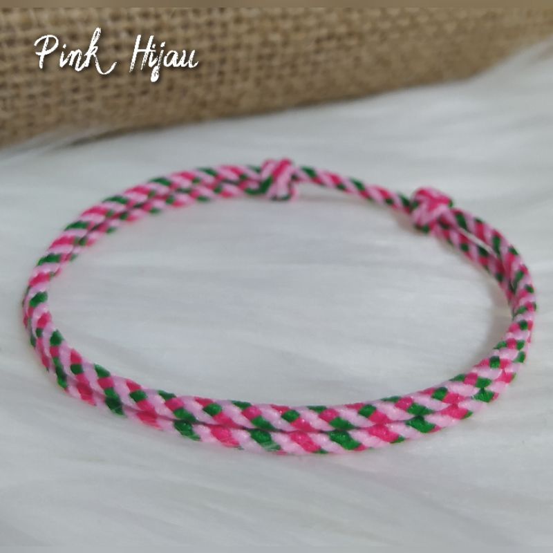 Gelang Tali Simple Prusik Tali Gunung Outdoor