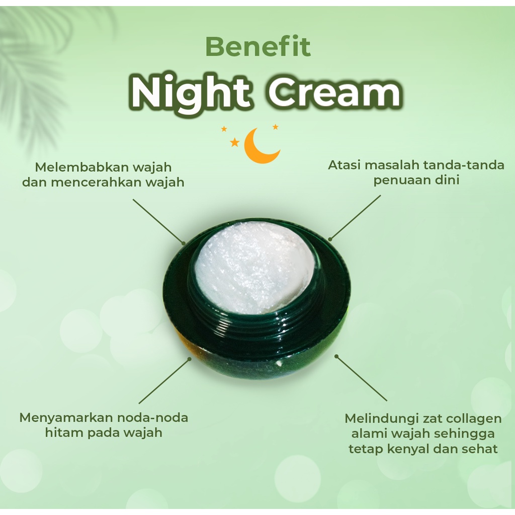 TULL JYE Day &amp; Night Cream (Hijau)