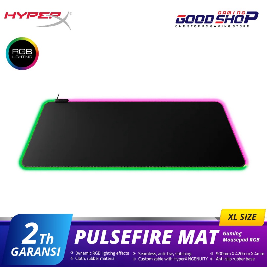 HyperX Pulsefire Mat RGB XL - Mousepad