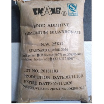 

Amonium Bicarbonate / Ambik / Pengembang ex. RRC 1 sak 25 kg