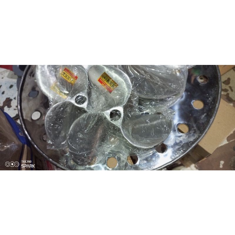 propeller baling kapal D3 x 10-11 perahu ketinting