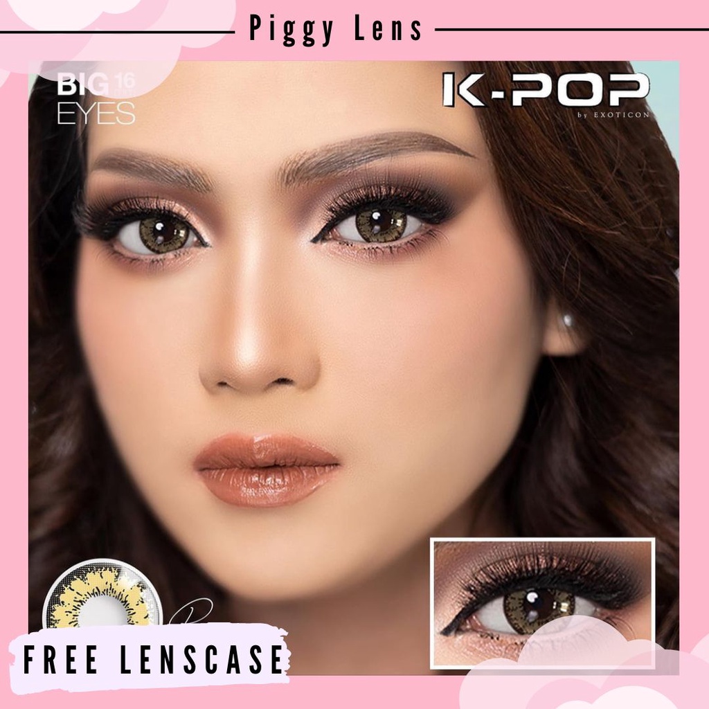 SOFTLENS X2 KPOP MINUS -0.50 s/d -3.00 FREE LENSCASE