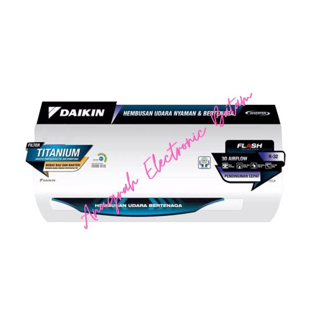 AC Daikin 1 PK Thailand Inverter FTKQ25UVM4 STKQ25UV RKQ25UVM4 AC 1PK BATAM