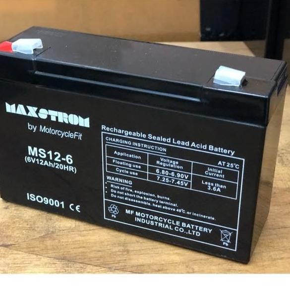 Aki 6v 12ah 6v12ah 6 v 12 ah MF aki kering VRLA
