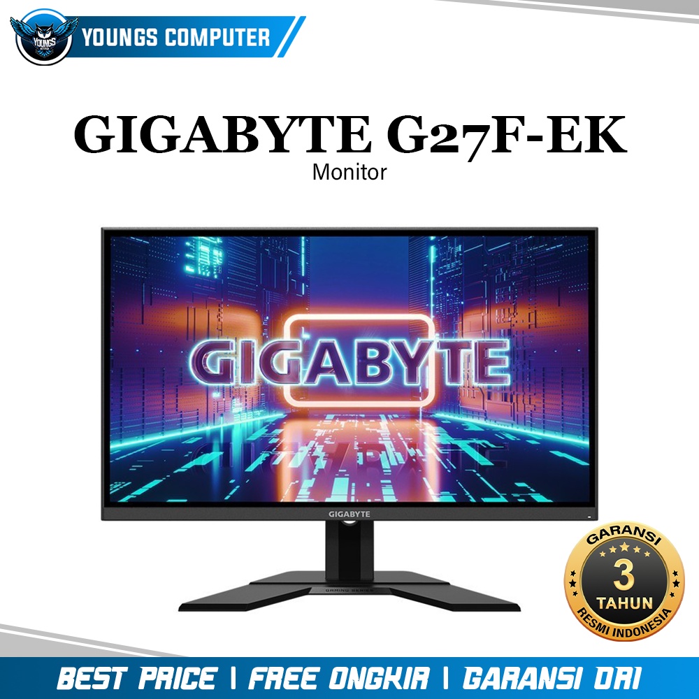 Monitor LED GIGABYTE G27F-EK 27&quot; IPS FHD 144Hz 1ms | Monitor Gaming