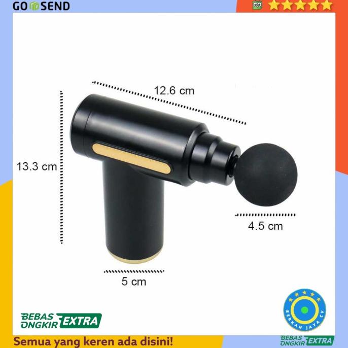 Han River Massage Gun Alat Pijat Portable Massager Gun Pijat Elektrik