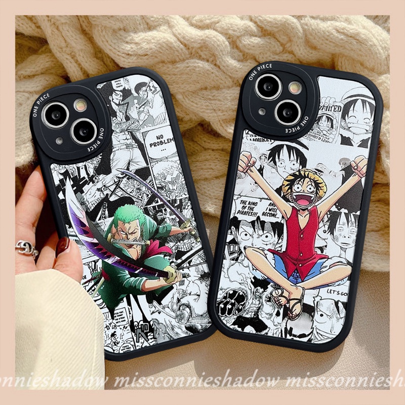 Soft Case TPU Motif Anime One Piece Untuk Redmi 9 10 9T 9A 10A 10C 9C NFC Mi 12 11 11Lite 12X Redmi Note 10 9 8 9s 9Pro 8Pro 11 10s 11Pro Max Plus 10s Cover Penutup Mesin Cuci