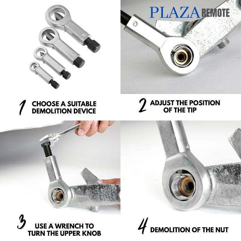 EXTRAKTOR BUKA BAUT / SPLITTER NUT BOLT EXTRAKTOR NO 1 9 - 12 MM