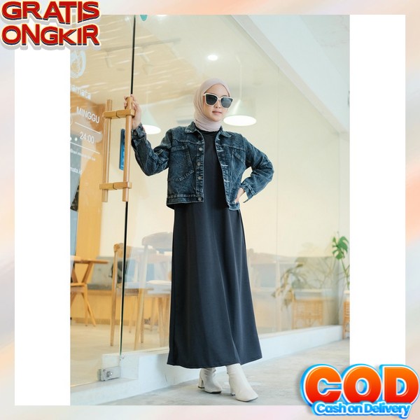 Jaket Wanita Jeans Oversize Import Jins Jacket Lepis Cewek Jumbo Crop Jeket Jeans Jacket Denim Cewek