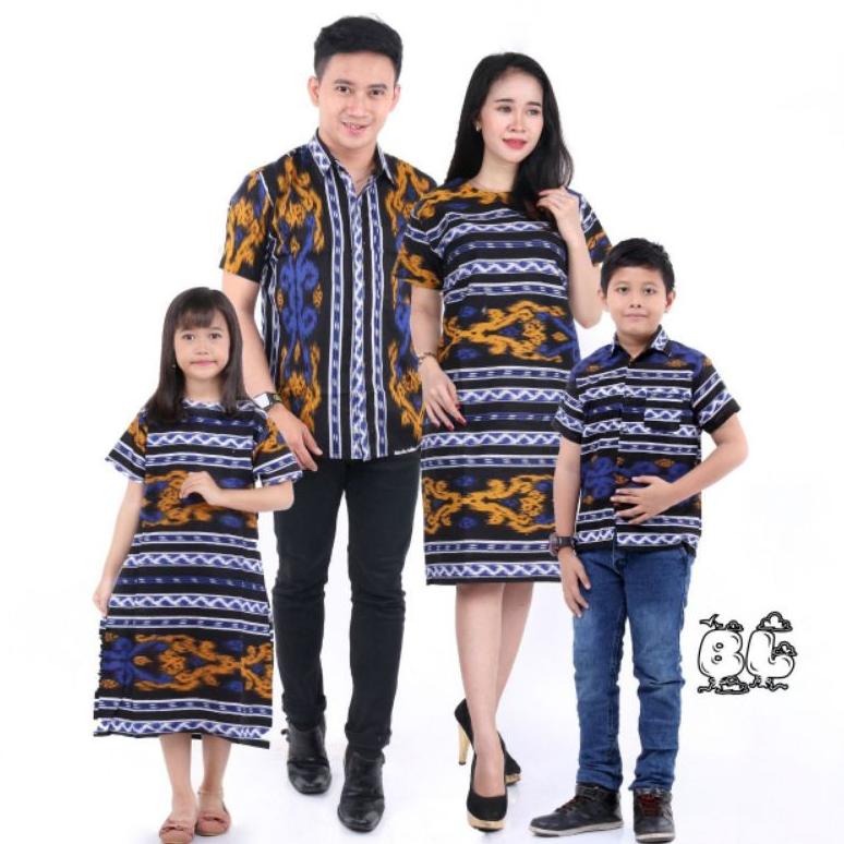PRODUK- BAJU DRESS WANITA MODERN MODEL TERBARU MOTIF BATIK LENGAN PENDEK SELUTUT PARTY NATAL SERAGAM