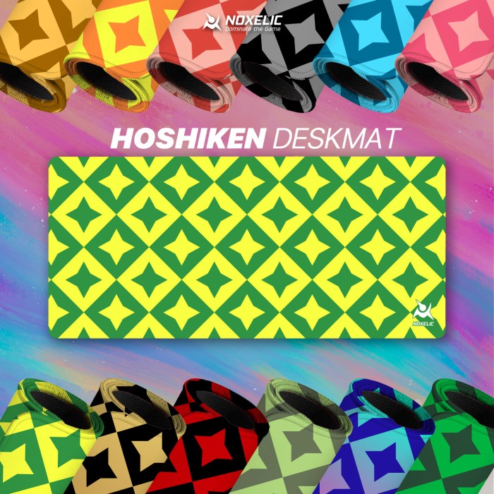Noxelic HOSHIKEN Gaming Mousepad Deskmat - Desk Mat Alas Mouse Pads