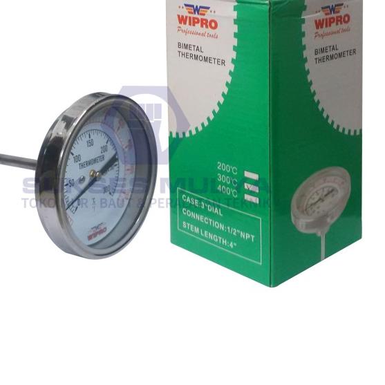 Termometer Payung / Thermometer Payung Bimetal Wipro - 300 Celcius