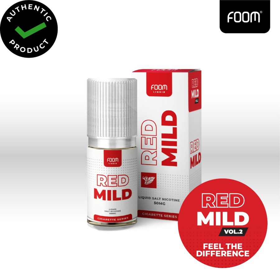 LIQUID 30ML FOOM RED MILD