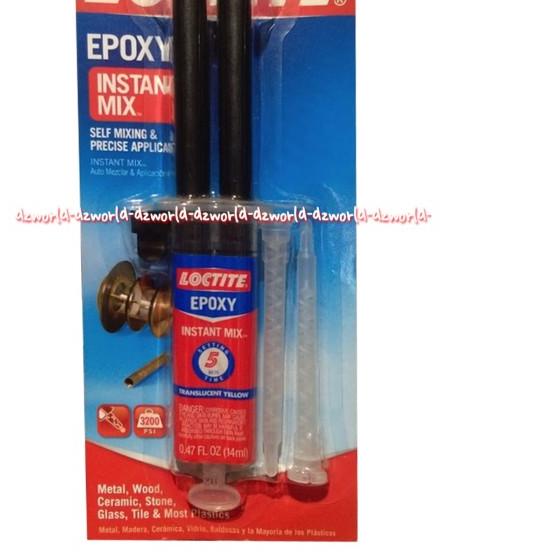 

Loctite Epoxy Instant Mix Lem Serbaguna Perekat Multifungsi Isi 14ml