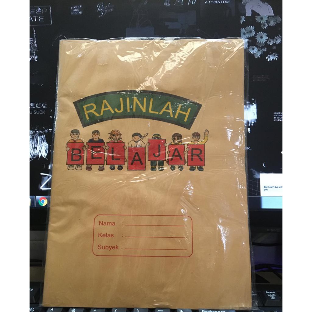 

SAMPUL BUKU COKLAT / SAMPUL BUKU KWARTO (20 lembar)