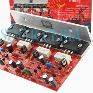 CX-300 KIT OCL System. Stereo 300W RMS Power Amplifier (2 x 1