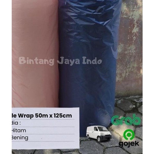 

BUBBLE/WRAP/PLASTIK/GELEMBUNG/BENING ROLL 50MX125CM (BACA DESKRIPSI)