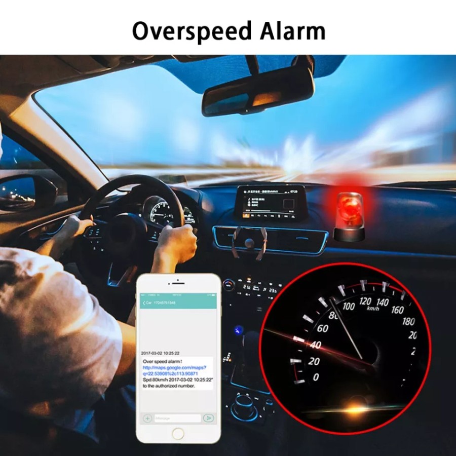 NA - GPS TRACKER 4G LTE OBD MOBIL PELACAK LOKASI MOBIL REALTIME P6 - GPS + SIM CARD