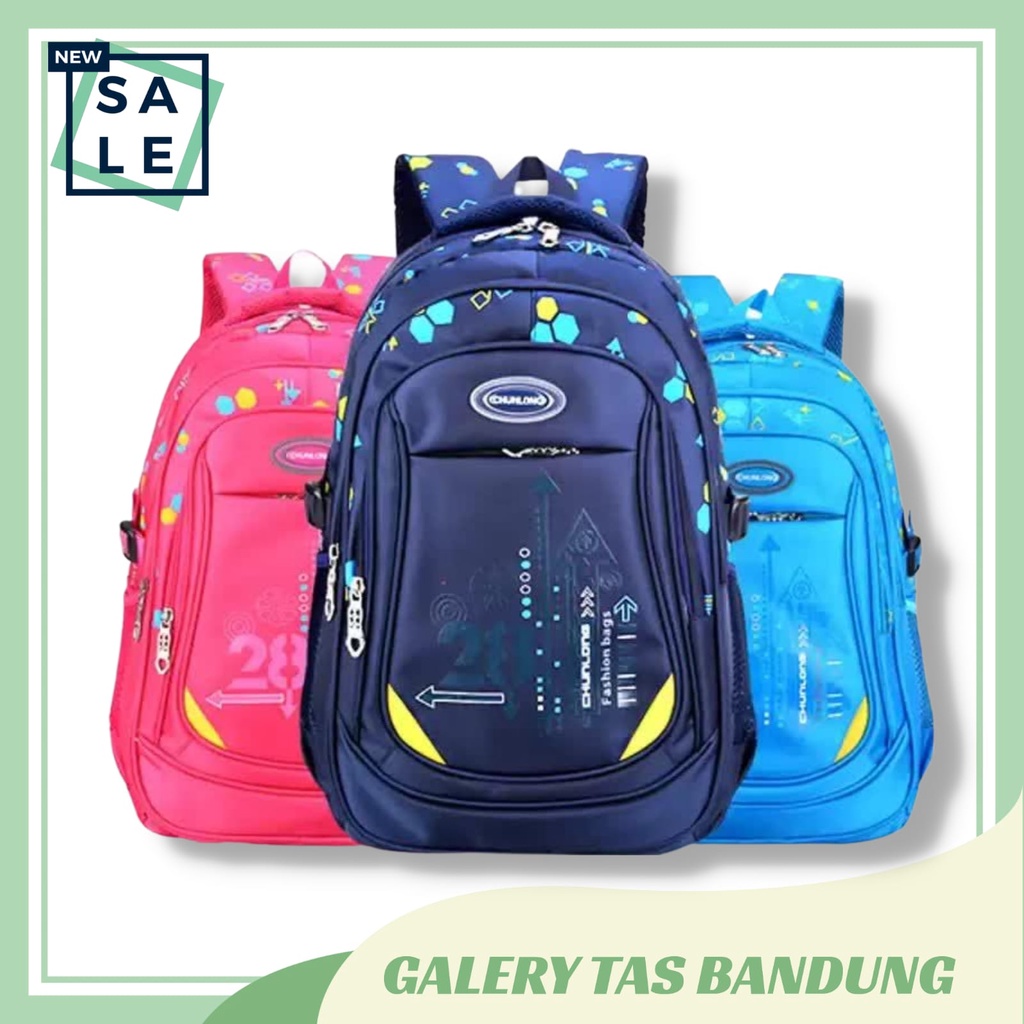 GTB - Tas Ransel Anak Perempuan Dan Anak Laki-laki Sd, Smp, Sma Premium Quality