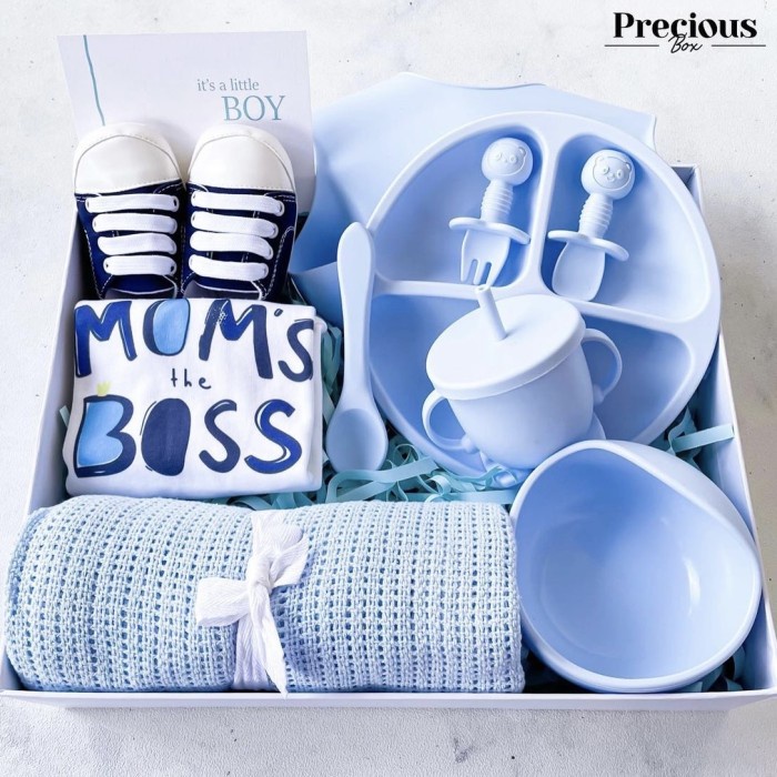 

(COD) SET BABY BOY HAMPERS | NEWBORN GIFT | KADO BAYI COWOK | BLUE PACKAGE