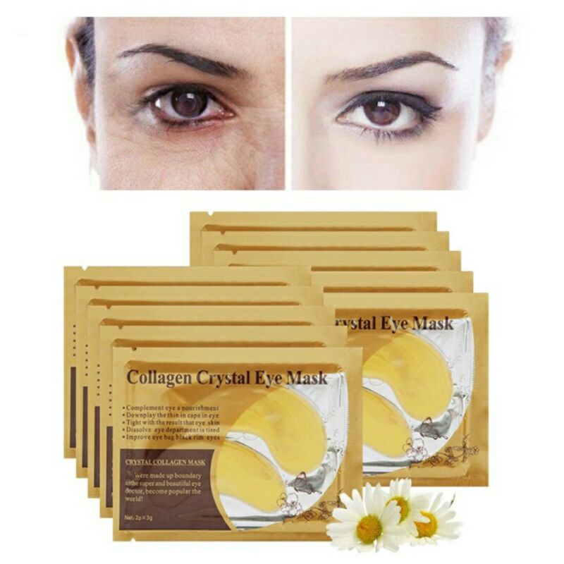 MASKER MATA | CRYSTAL COLLAGEN GOLD POWDER EYE MASK