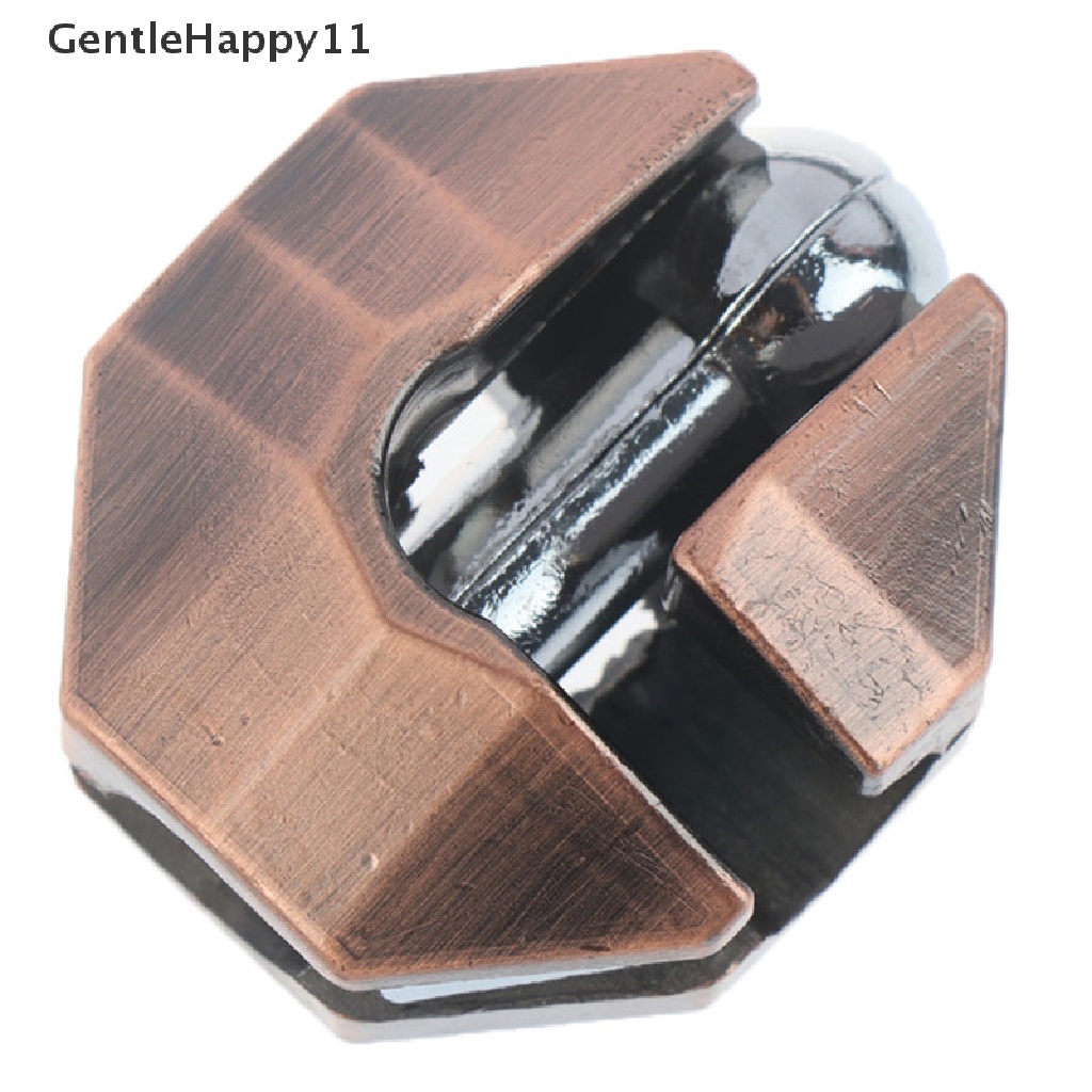 Gentlehappy Turtle Alloy Shell Lock Puzzle Klasik Metal Asah Otak Tes IQ Mainan id