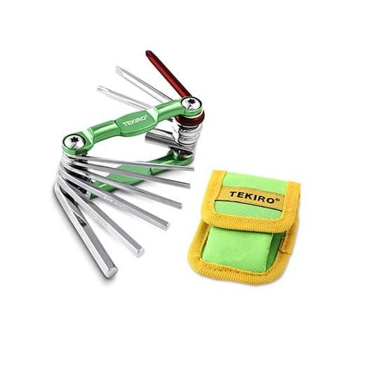 TEKIRO KUNCI SEPEDA SET 10 PCS /KUNCI L SEPEDA