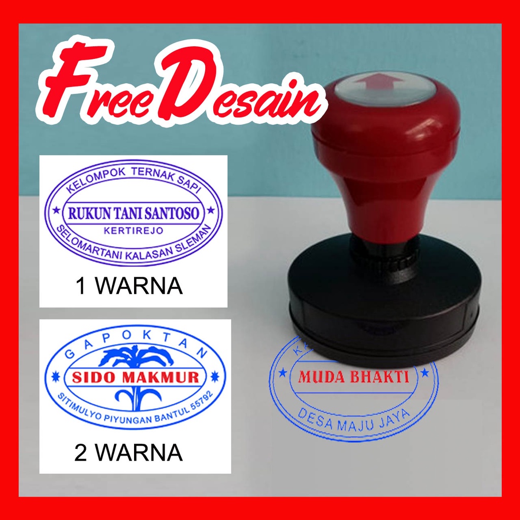 

Stempel Flash Oval Warna