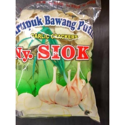 

ㅁ Kerupuk / Krupuk Bawang Putih Nyonya / Ny. Siok Termurah (Free Bubble Wrap) ㅨ