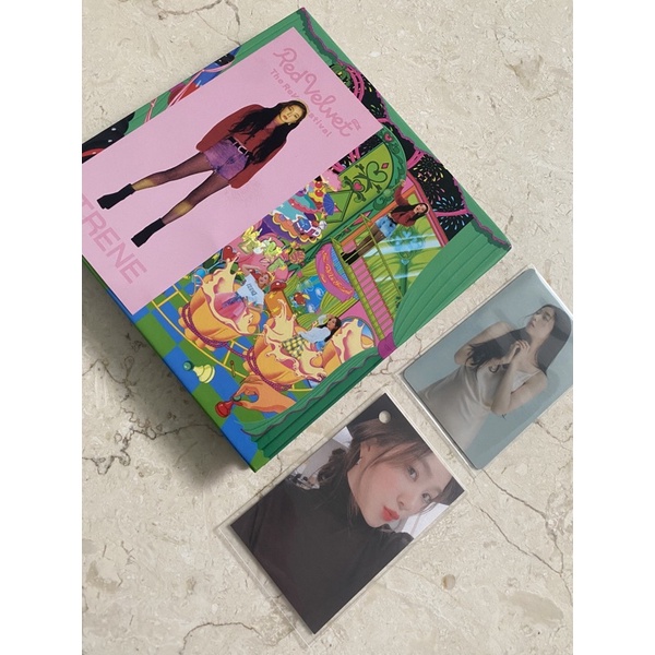 (BOOKED) Scrapbook Finale Album Red Velvet Receipt Irene