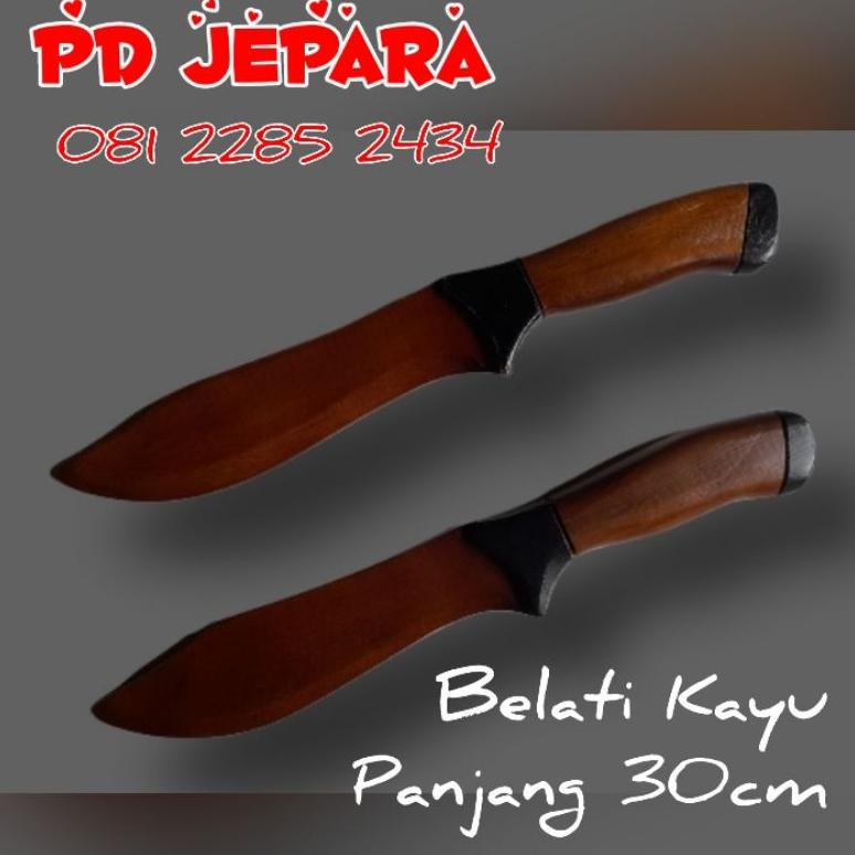 PRODUK- BELATI KAYU PISAU KAYU  BELATI SILAT LATIHAN KRIPEN .