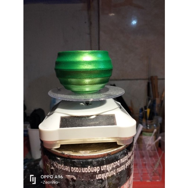 Pot Bulat bonsai /mame/Shito  bahan resin fiberglass