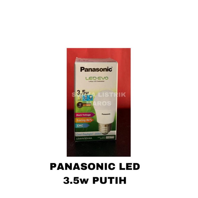 PANASONIC LAMPU LED 3.5 WATT PUTIH MINI