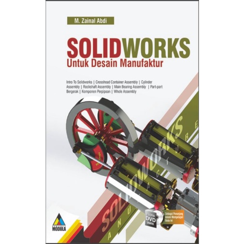 BUKU SOLIDWORKS Untuk Desain Manufaktur + DVD