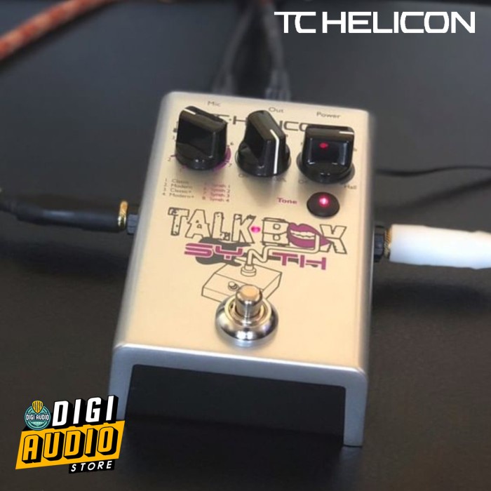 Guitar Effect Stompbox & Gitar Vocal Efek - Tc Helicon Talkbox Synth #Original