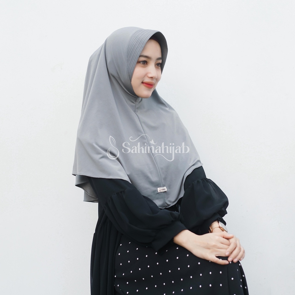 Bergo Hamidah Hijab Instan Jersey | Sakinahijab8